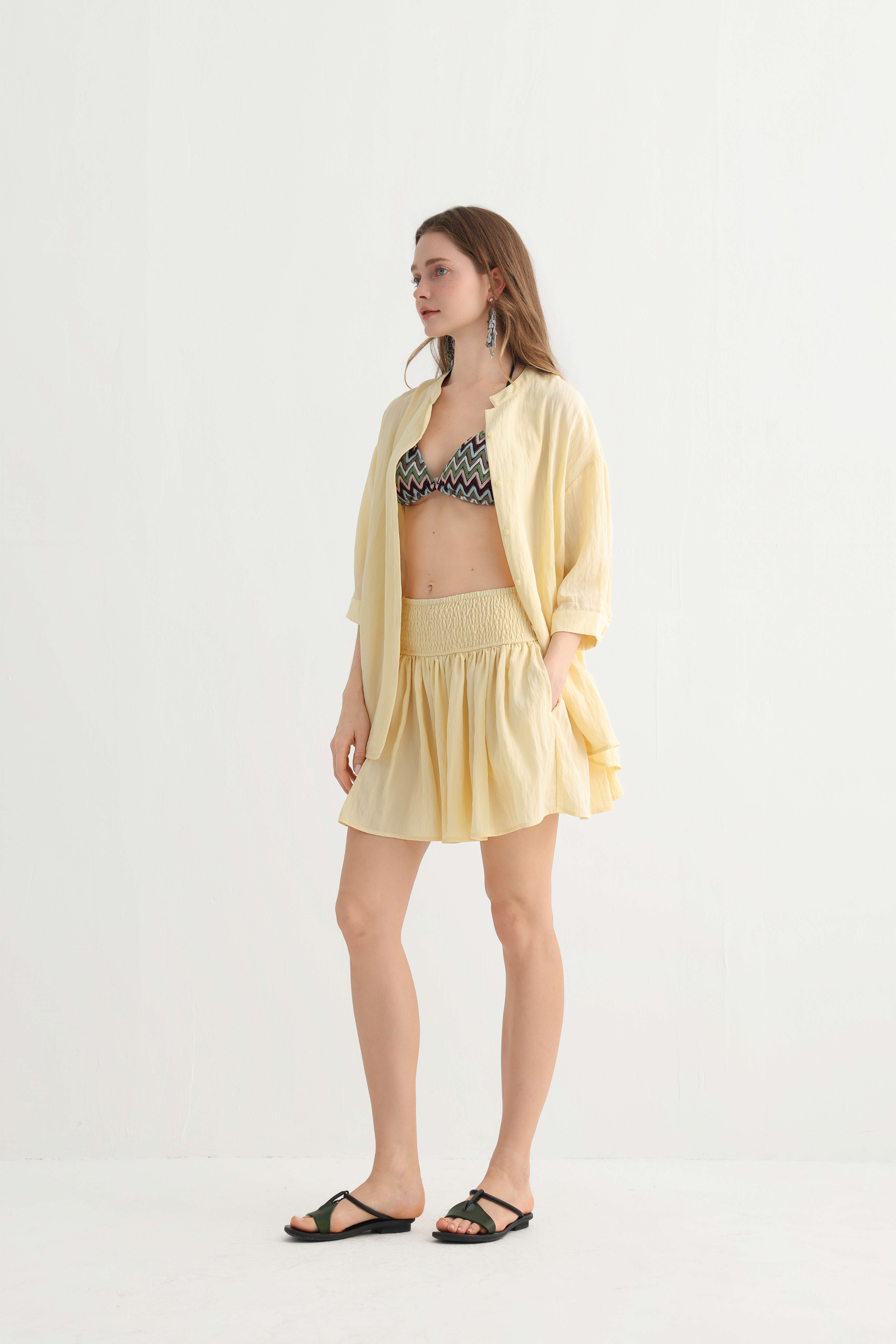 Original Design Women' s Vacation Two-Piece Set -Lightweight Resort Style Beach Outfit - Image 2