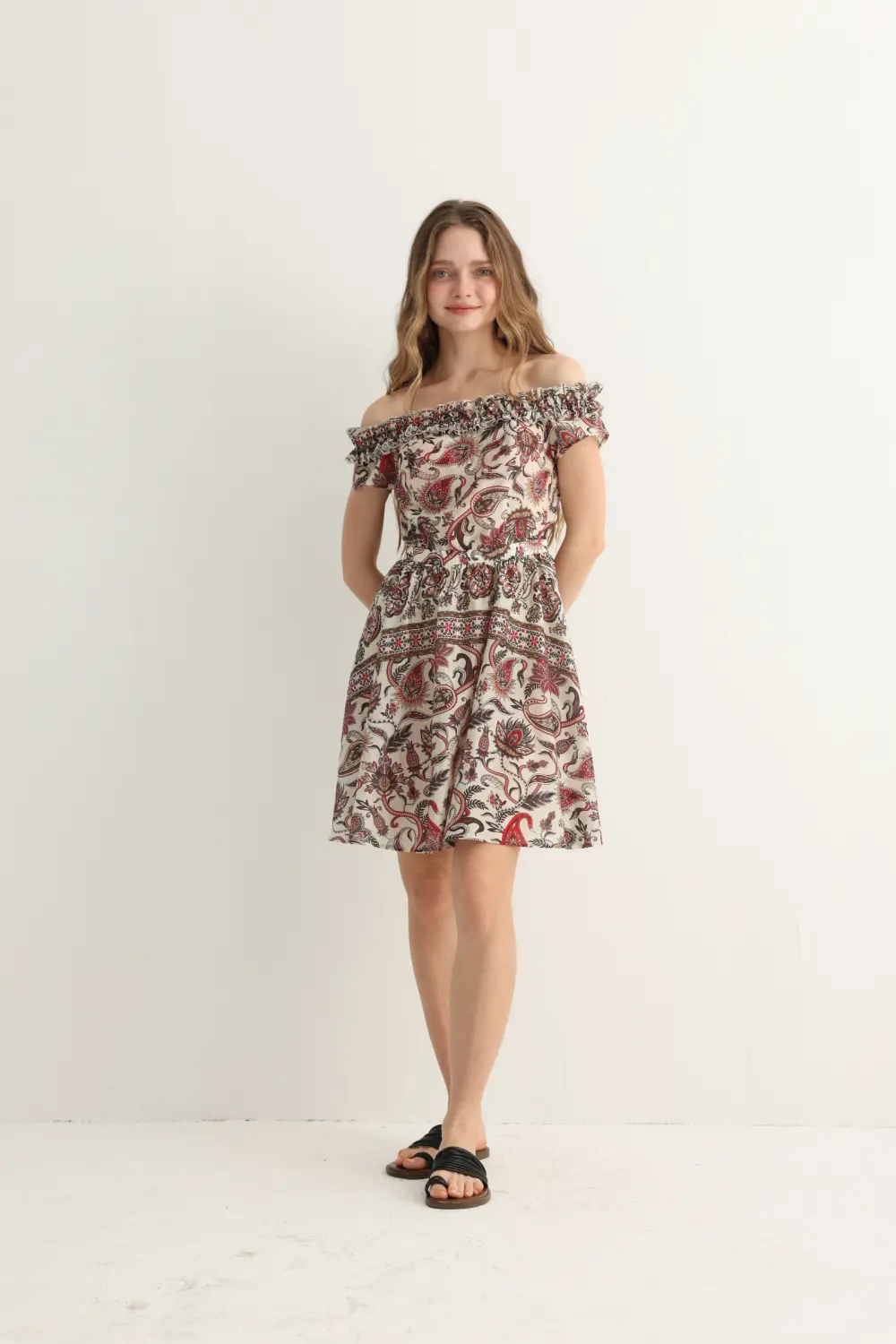 Haven & Drift Vintage Floral Smocked Mini Dress - Premium Summer Resort Dress - Image 8