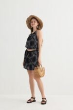 Bohemian Printed Halter Backless Dress - Image 6