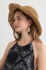 Bohemian Printed Halter Backless Dress - Image 8